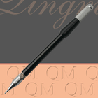 Black Microshading Handpiece ปากกาสัก Microblading / เครื่องมือเย็บปักถักร้อยคิ้ว